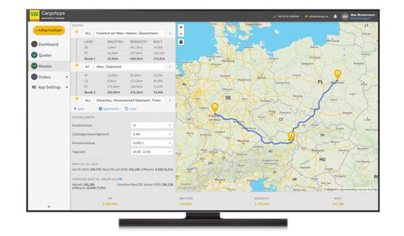 LKW-Routenplaner LKW-Routenplaner